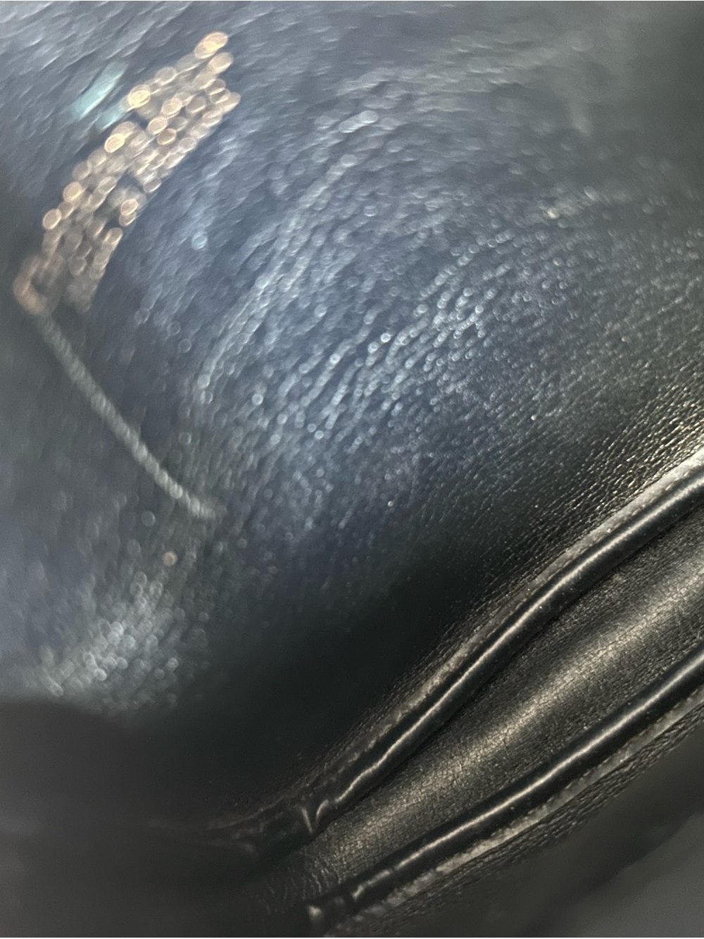 Christian Dior Monogram Coin Pouch - Navy & Cream - Picture 4 of 7
